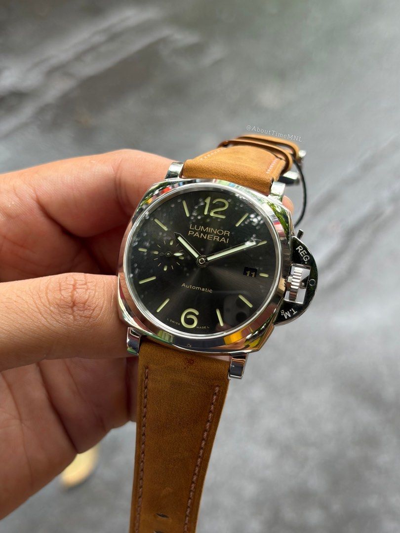 Panerai Luminor 904 (Category: Luxury Watches) located in Manila. Submitted by abouttimemnl2 (Listing ID 1442552320, Image 2). Description: Brand New Panerai Luminor 904 42mm Watch and pouch only (dm if you want with box) On hand and can ship nationwide! DM if interested!.