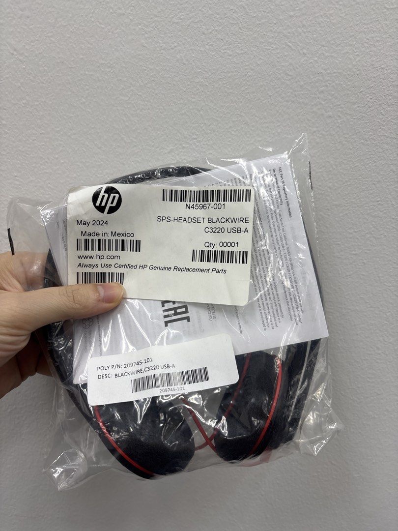 Poly Blackwire C3220 Stereo Headset (USB-A)