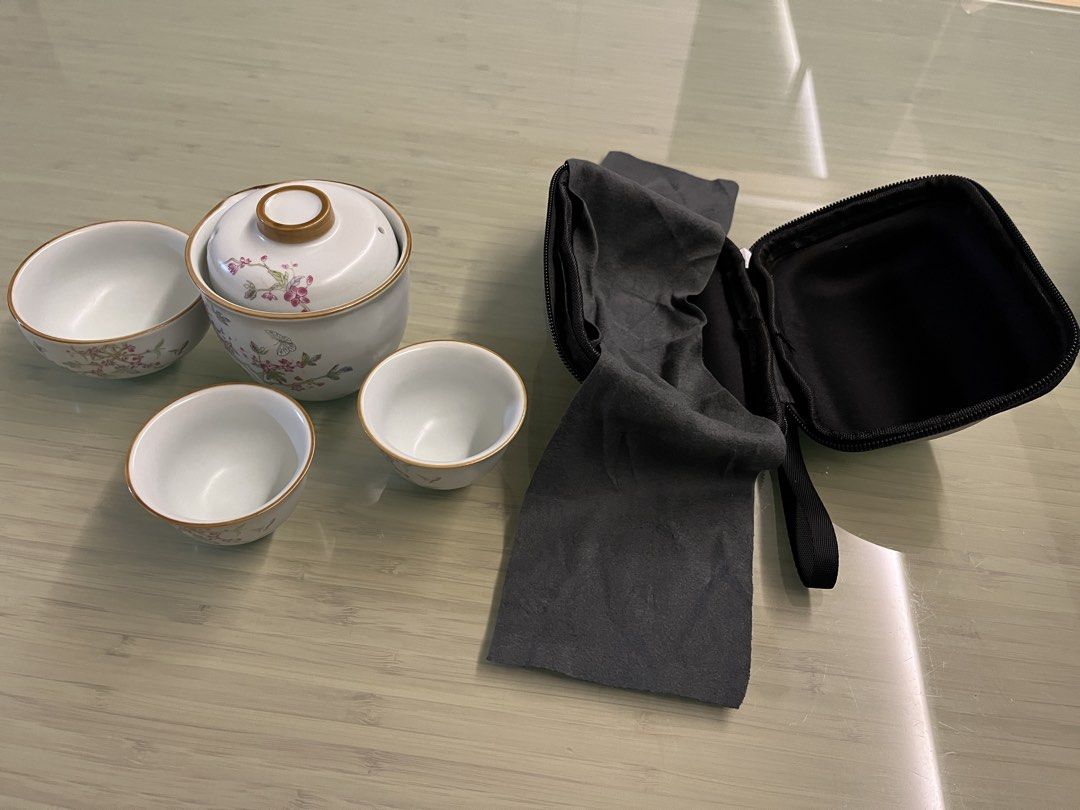Portable Tea Set with Travel Case477126573079941121
