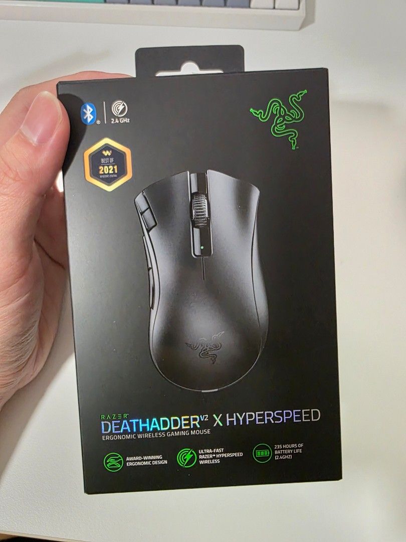 Razer DeathAdder V2 X HyperSpeed Wireless Gaming Mouse
