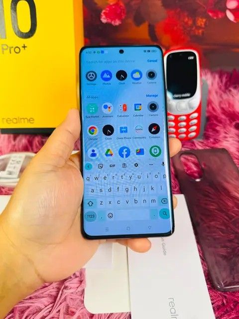 Realme 10pro+ 5g (Category: Realme) located in Manila. Submitted by justinemel66110 (Listing ID 1442670013, Image 1). Description: #REALME10PRO+ 5G (8+4/128GB) CURVED ❌MALLPRICE: P19,999 ✔️MYPRICE: 9,500 📌MALL DISPLAY PULLOUT (LIVE DEMO UNIT) OPEN BOX 100% ORIGINAL NTC APPROVED 7 DAYS REPLACEMENT/1 MONTH SERVICE WARRANTY.