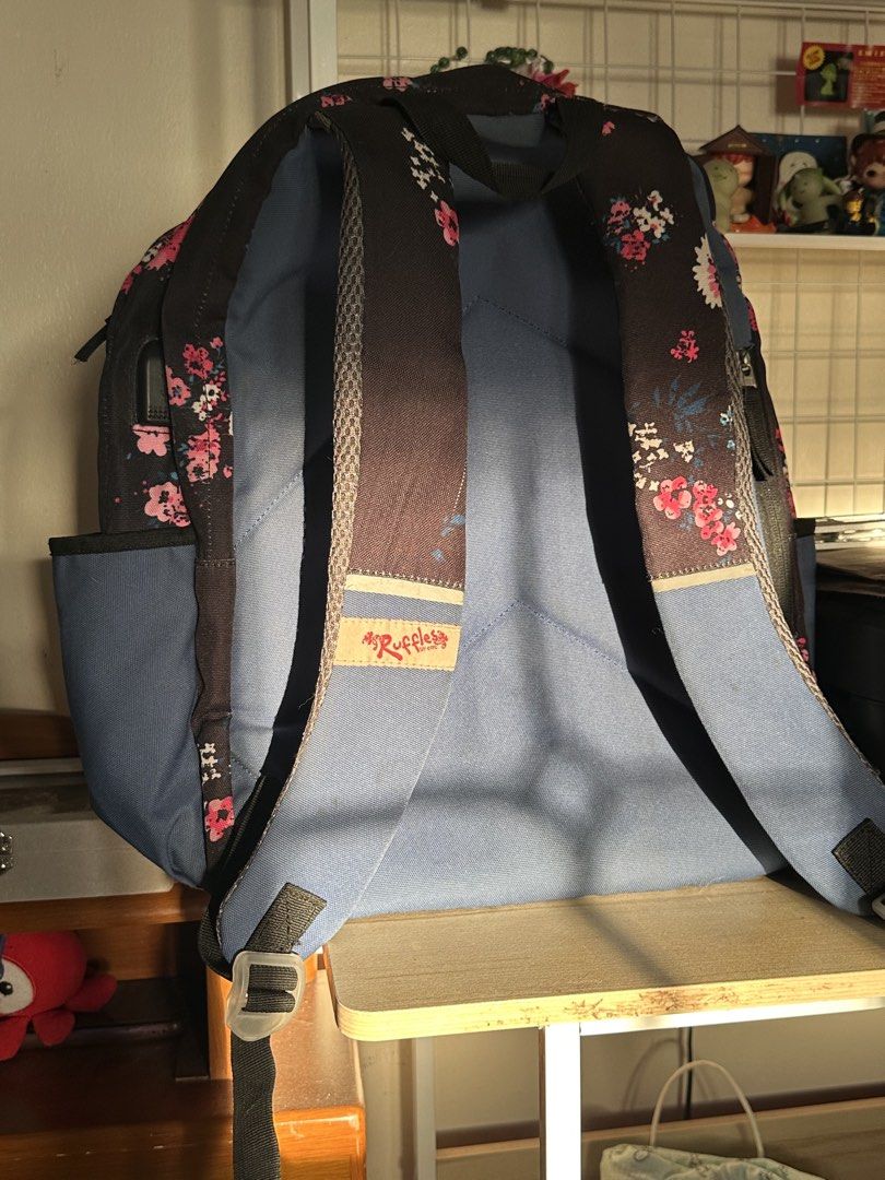 RUFFLES KIDS BACKPACK (Category: Backpacks) located in Cabuyao City. Submitted by silver.elle_preloved (Listing ID 1442729391, Image 3). Description: NEGOTIABLE PRICE ‼️ ☆ Personal school backpack ☆ Zippers are working smoothly except for one zipper ☆ In good condition ☆ RFS: no longer used ☆ Bought from SM Santa Rosa, Laguna 💳 Mode of Payment: 💫 Gcash 💫 Maribank 🛵 Mode of Delivery: Standard - J&T Delivery Same day - Grab/Lalamove/Angkas.