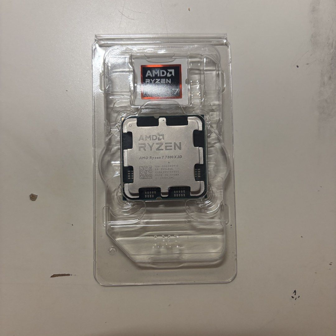 Ryzen 7 7800X3D AM5 Zen4 PCIe 5.0 CPU Processor