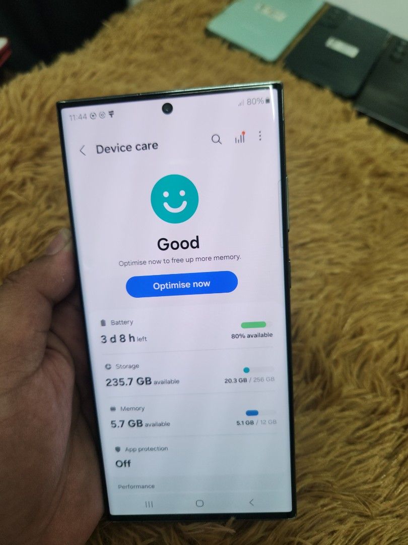 Samsung S23 Ultra 12/256 (Category: Samsung) located in San Juan City. Submitted by wainefreygadgetshop (Listing ID 1442707034, Image 3). Description: Samsung S23 ULTRA 12/256gb (PLEASE SEARCH MO NALANG FULL SPECS) ALL GOODS AT WORKING NO REPAIR HISTORY NO LCD ISSUE GAMING PHONE PEDE PANG BACK UP PHONE SCREEN TESTED SIGNAL TEST CAMERA SOBRANG LINAW HONEST ISSUE ILALAGAY SA NOTE KUNG MERON MAN PARA AWARE KA! Note* Magasgas lalo na lower part kaya 