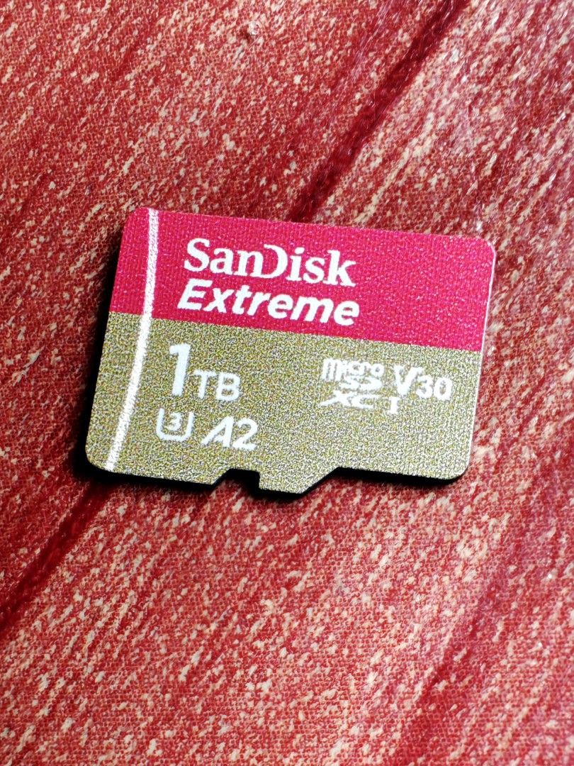sandisk extreme 1tb (Category: Memory & SD Cards) located in Imus. Submitted by thegaragehub (Listing ID 1442575168, Image 2). Description: hi im selling sandisk extreme 1tb bought it gameonehub orig legit i used it for my steam deck only then sadly i sell my steam deck selling it for 9k slightly negotiable pass sa buraot at barat not a rush selling.