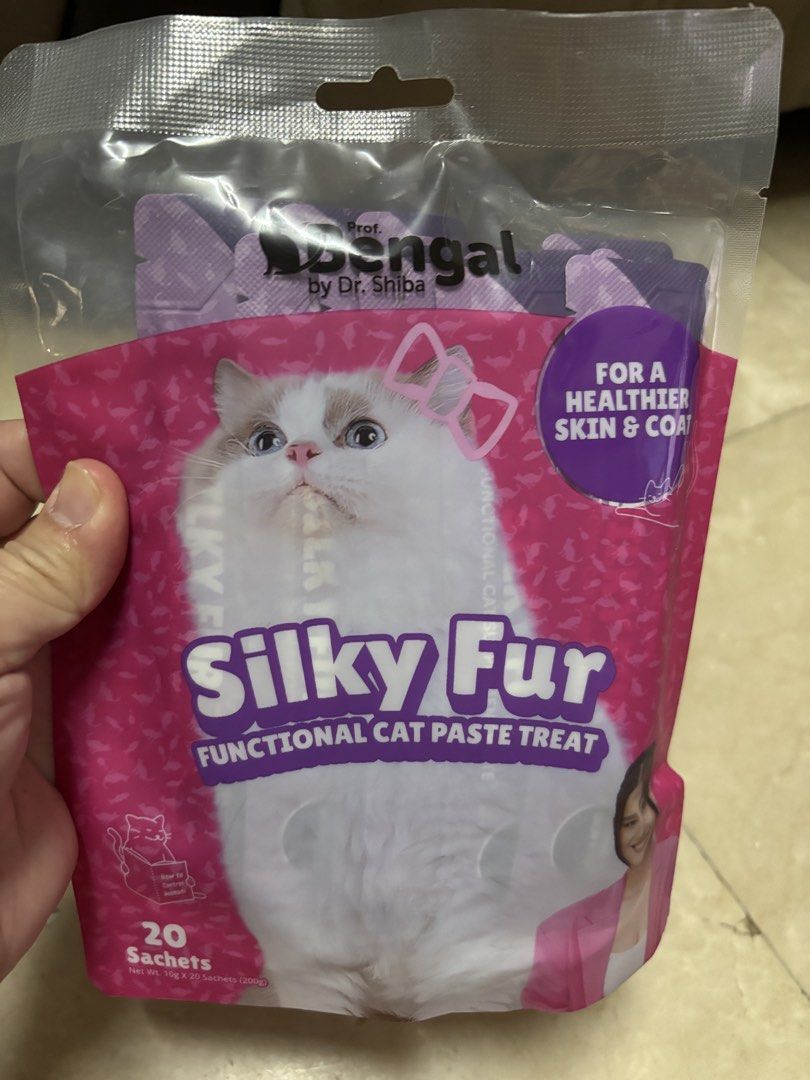 Silky fur cat paste treats dr bengal (Category: Pet Food) located in Manila. Submitted by vintageaccessories (Listing ID 1442552764, Image 1). Description: .