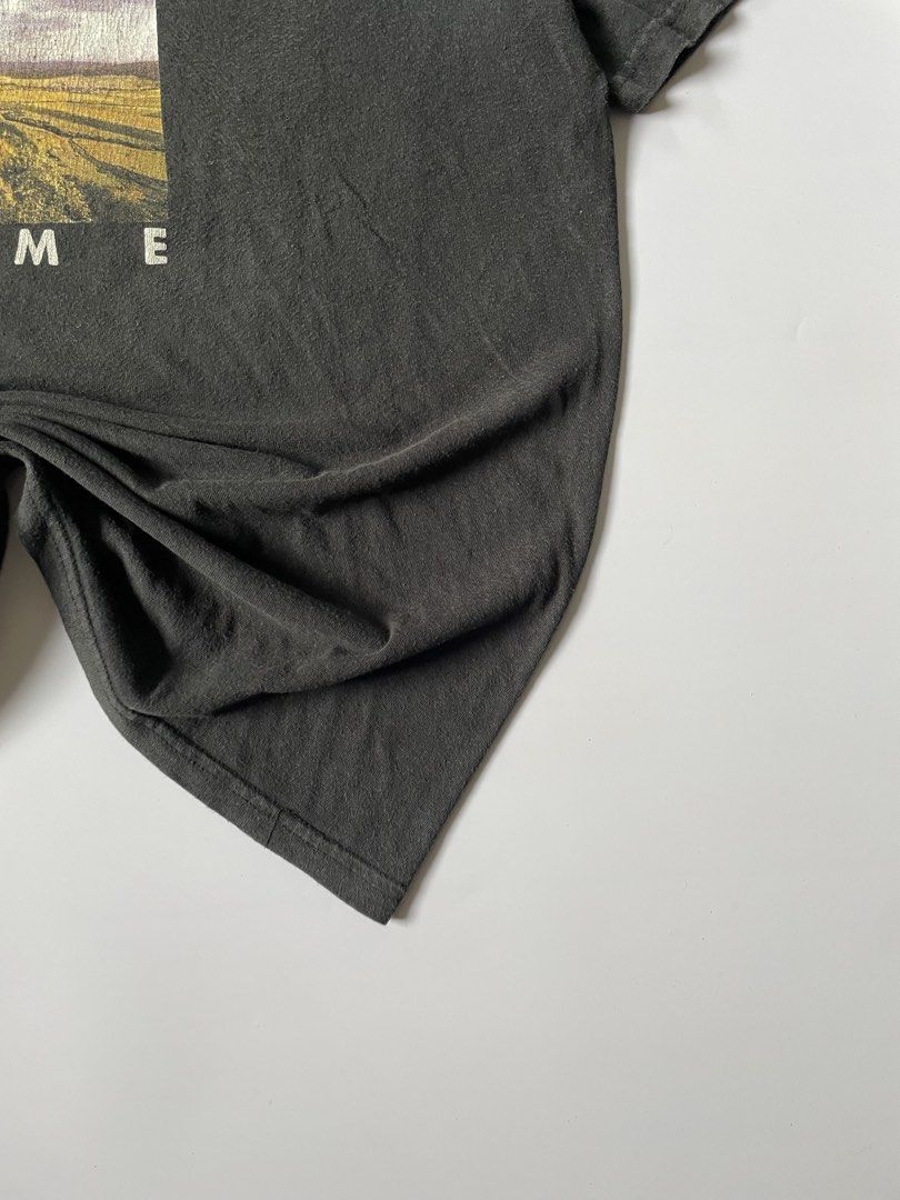 SS20 Supreme Time Landscape T-shirt (Category: Tshirts & Polo Shirts ) located in Baguio. Submitted by chronicles_cache (Listing ID 1442570977, Image 2). Description: Condition: Great Size tagged: M Width: 21.5 Length: 27.5 Shoulder: 20 Sleeve: 8 Has some Minor Stains shown in the pictures.