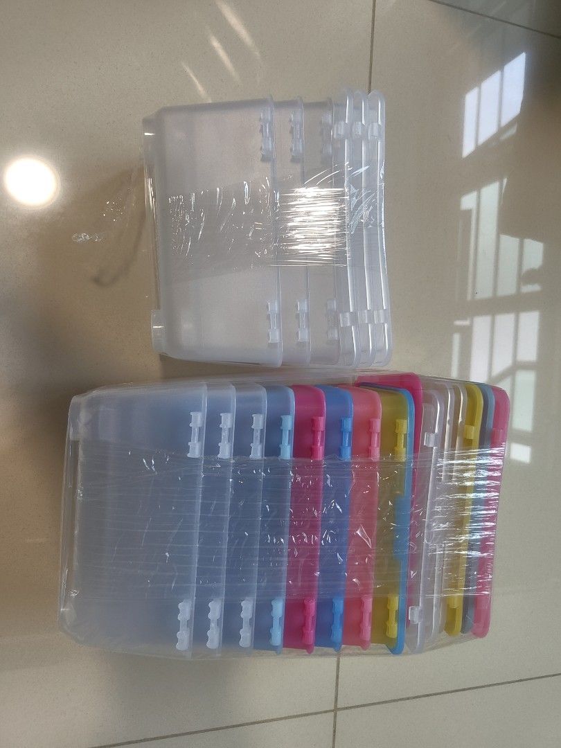 Stackable Clear Plastic Storage Boxes with Colored Lids476551668312975360
