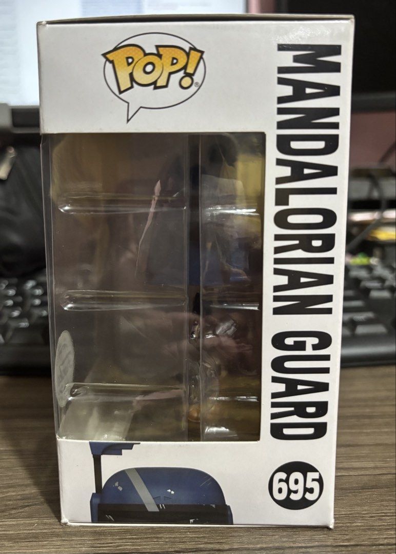 Star wars Mandolorian Guard Funko Pop (Category: Figurines & Statues) located in Cebu City. Submitted by starcatchching (Listing ID 1442558850, Image 2). Description: Star wars Mandolorian Guard Funko Pop Brandnew with boss Prot.