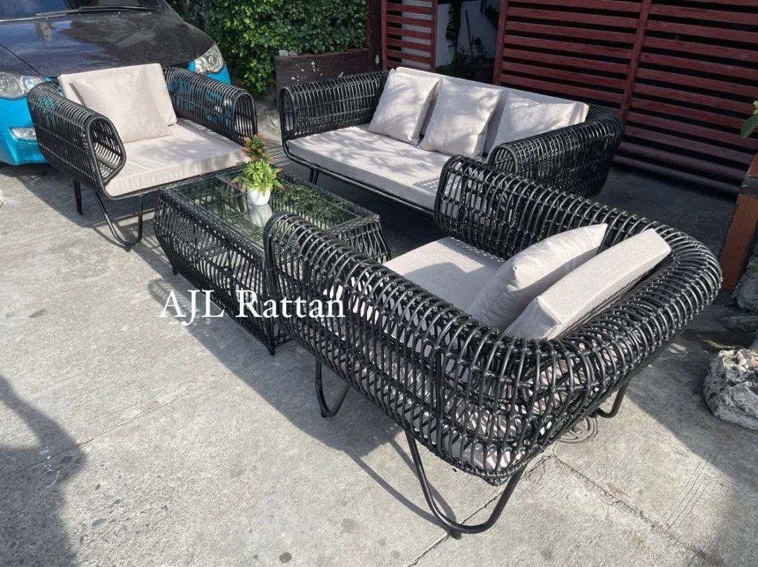 Synthetic Rattan Modern Style Sala Set (Category: Sofas) located in Caloocan City. Submitted by declutter.cal (Listing ID 1442585691, Image 1). Description: .
