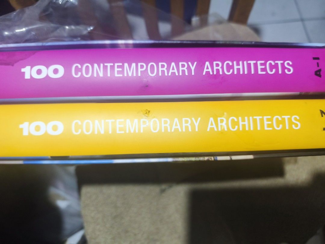 Tachen 100 Contemporary Architects (2 Volume) Photo Book (Category: Magazines) located in Muntinlupa City. Submitted by silent_mute (Listing ID 1442637100, Image 2). Description: Gcash/BPI.