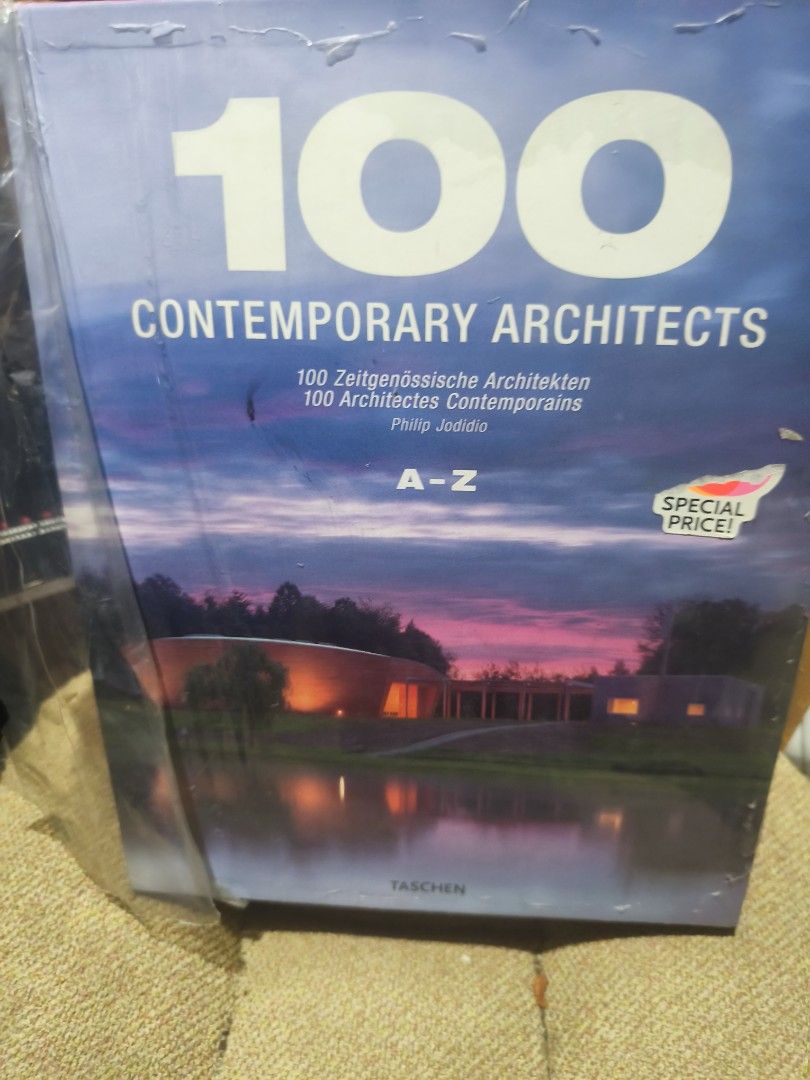 Tachen 100 Contemporary Architects (2 Volume) Photo Book (Category: Magazines) located in Muntinlupa City. Submitted by silent_mute (Listing ID 1442637100, Image 1). Description: Gcash/BPI.