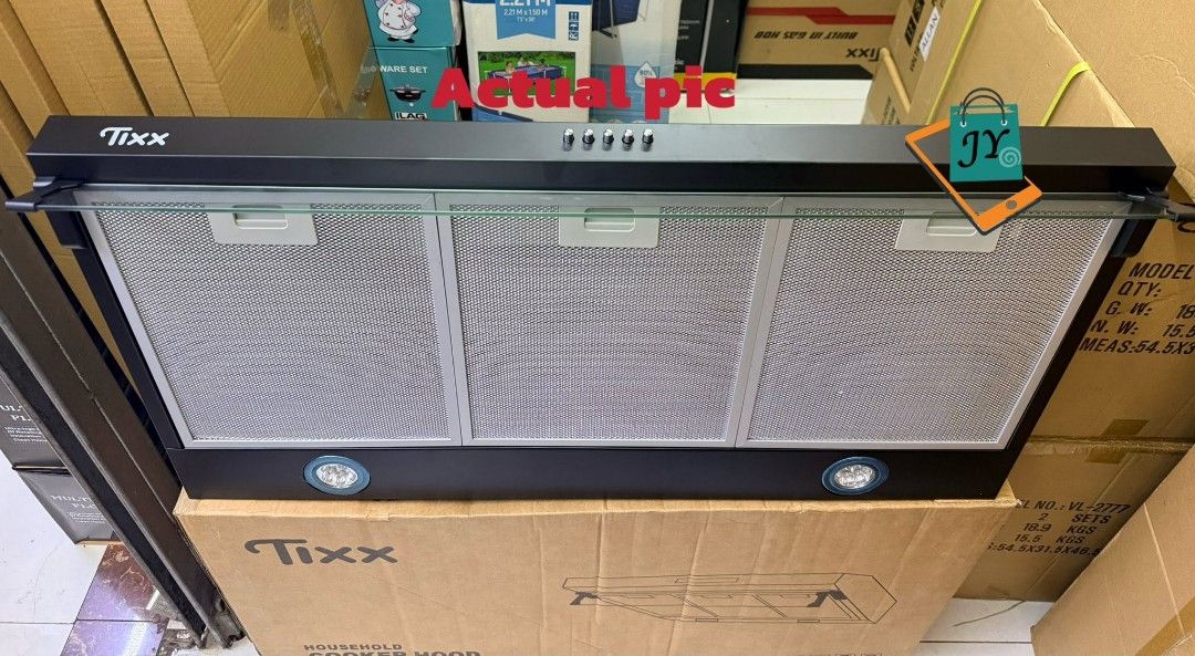 TIXX RANGE HOOD (Category: Hobs & Hoods) located in Manila. Submitted by imeldacsantiago (Listing ID 1442689204, Image 2). Description: TIXX RANGE HOOD CODE JUYA09032026 PRICE 4600 CUT OFF OF ORDERS 11AM (SAME DAY DELIVERY WITHIN MANILA AREA) VIA GRAB, LALAMOVE MOP: COD (MANILA AREA, CAVITE,BULACAN NEXT DAY DELIVERY) GCASH (MANILA, CAVITE, BULACAN AREA, SAME DAY DELIVERY) BDO REMITTANCE CENTERS PLS PM US FOR ORDERS AND INQUIRIES.TIA.