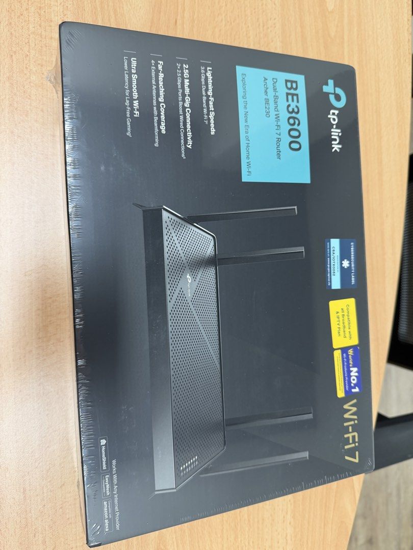 TP LINK BE3600 Brand New in Box