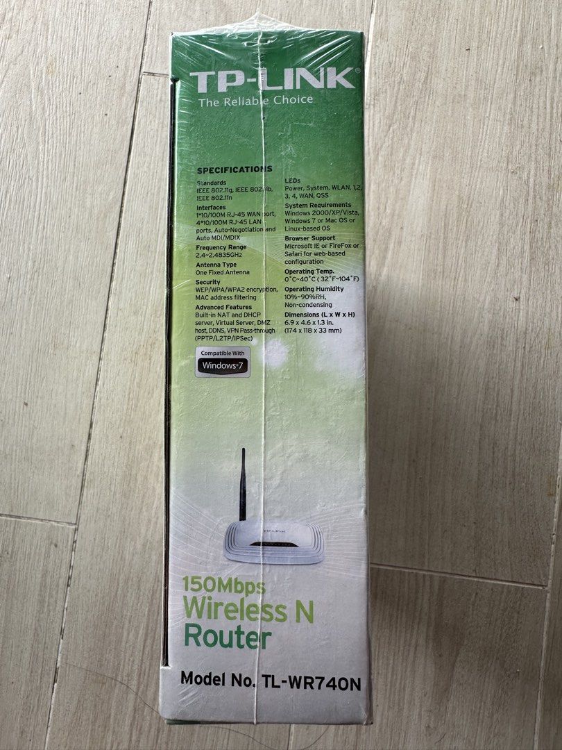 TP-Link 150Mbps Wireless N Router TL-WR740N476729986033930242