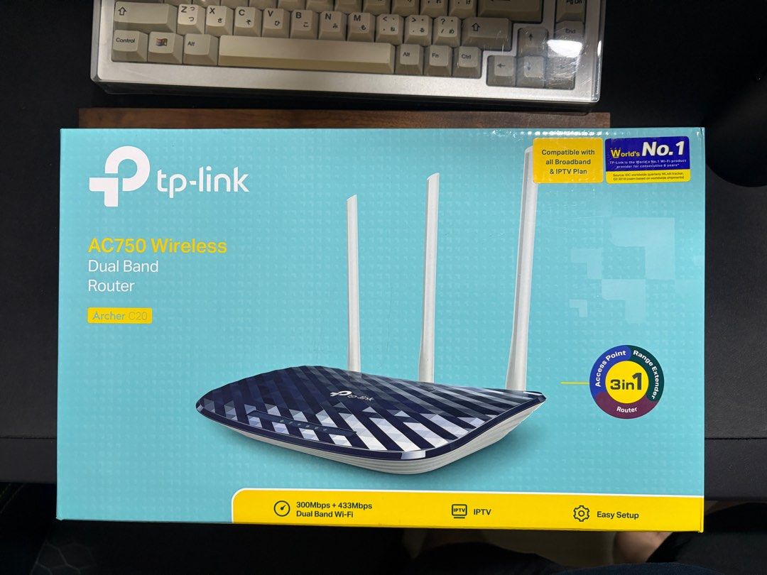 TP-Link AC750 Wireless Dual Band Router Archer C20