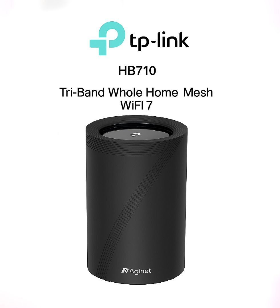 TP-Link HB710 Tri-Band Whole Home Mesh WiFi 7 Router (Sealed Unopened)