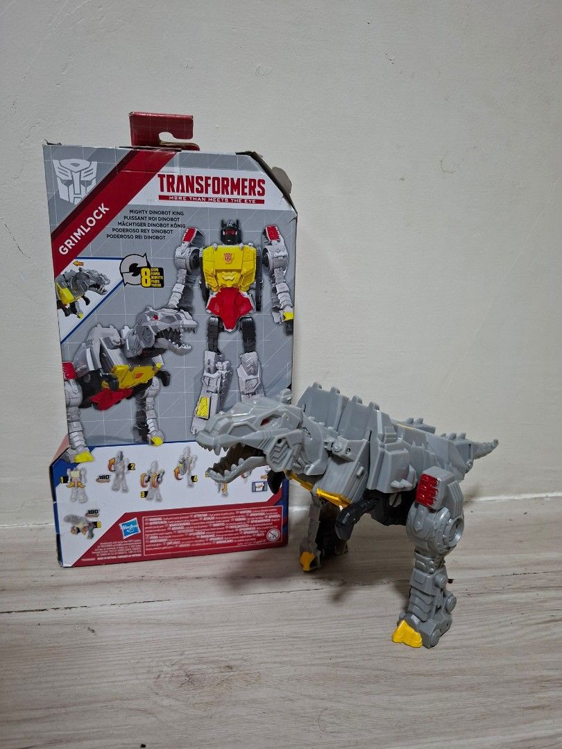 Transformers Authentics Titan Changer Grimlock (Category: Action & Battle Toys) located in San Fernando. Submitted by silverforest-63a2 (Listing ID 1442712927, Image 2). Description: Transformers Authentics Titan Changer Grimlock Issue: -Box is opened Don't hesitate to ask for more photos Mode/s of payment: Gcash or COD/COP (For LBC Only) Shipping: Preferably J&T. Delivery: Paid by the buyer.