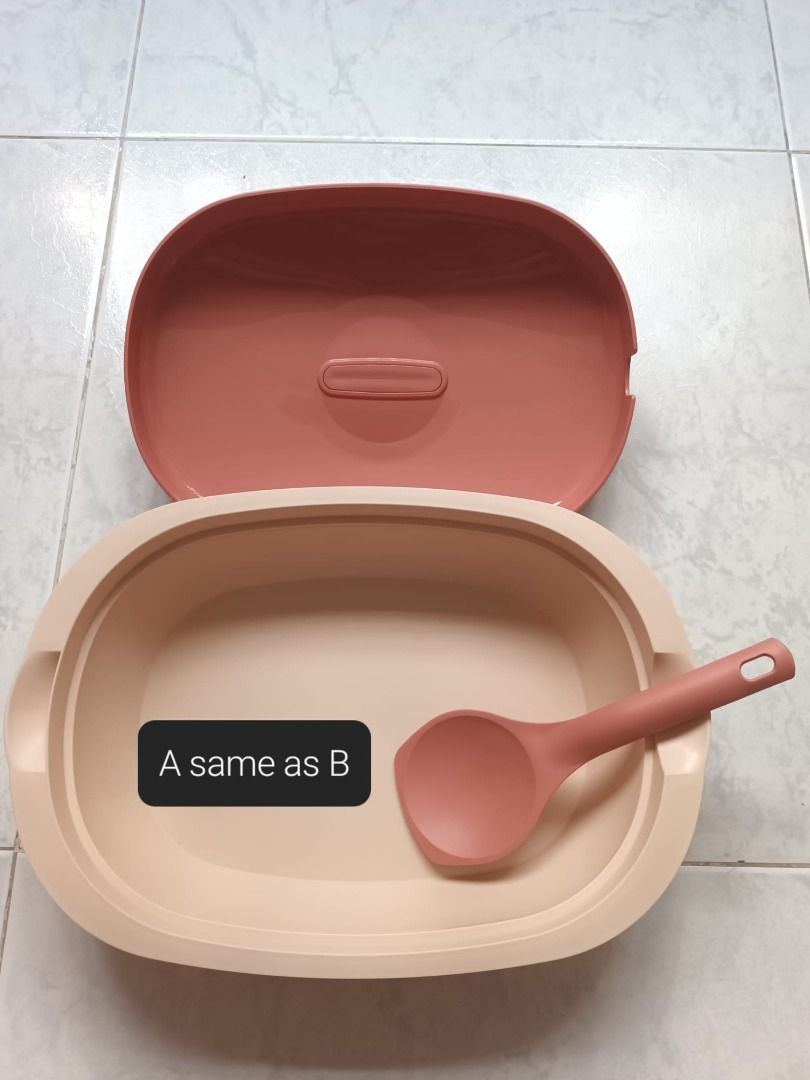 Tupperware Server Plates with Lid476436356840837121