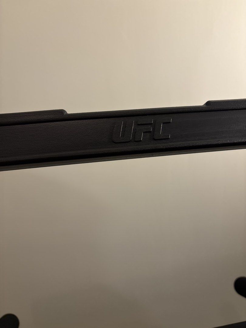 UFC Ultimate Training Door Gym Pull Up Bar (Category: Weights & Dumbbells) located in Hinigaran. Submitted by spebbit (Listing ID 1442691287, Image 3). Description: - UFC Ultimate Training Door Gym - Mounts securely on your door frame - Perfect for pull-ups and various home exercises - Features comfortable foam grips - Comes with manual and all necessary mounting hardware - Ideal for convenient home workouts.