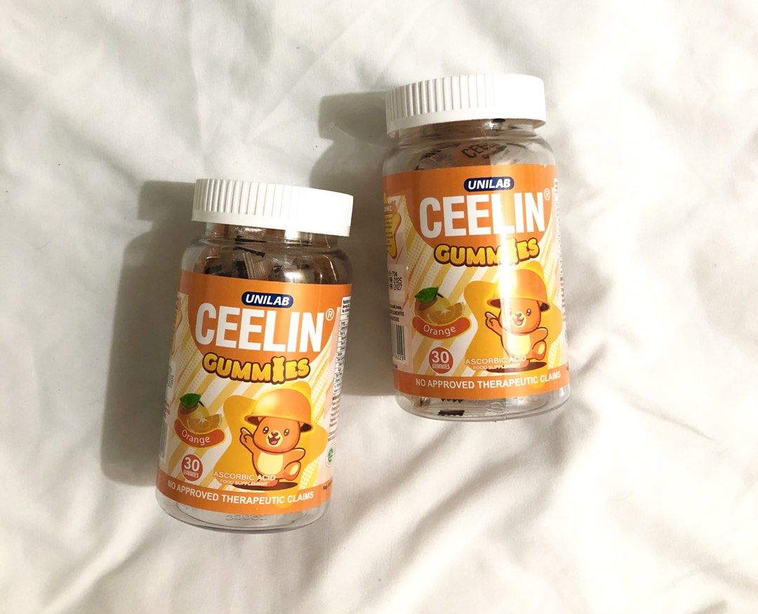 Unilab Ceelin Gummies (30 Gummies) (Category: Health Food, Drinks & Tonics) located in Pasig City. Submitted by shelovedd_ (Listing ID 1442703713, Image 1). Description: Unilab Ceelin Gummies (30 Gummies) Brand New Bought from Watsons SM North 200 - Each 350 - Take All 🚫 Strictly no return, no refund 📍 Meetup: Pasig PLDT Rotonda / Pasig Jollibee Rotonda 🚚 Lalamove/J&T (buyer should shoulder the delivery fee).