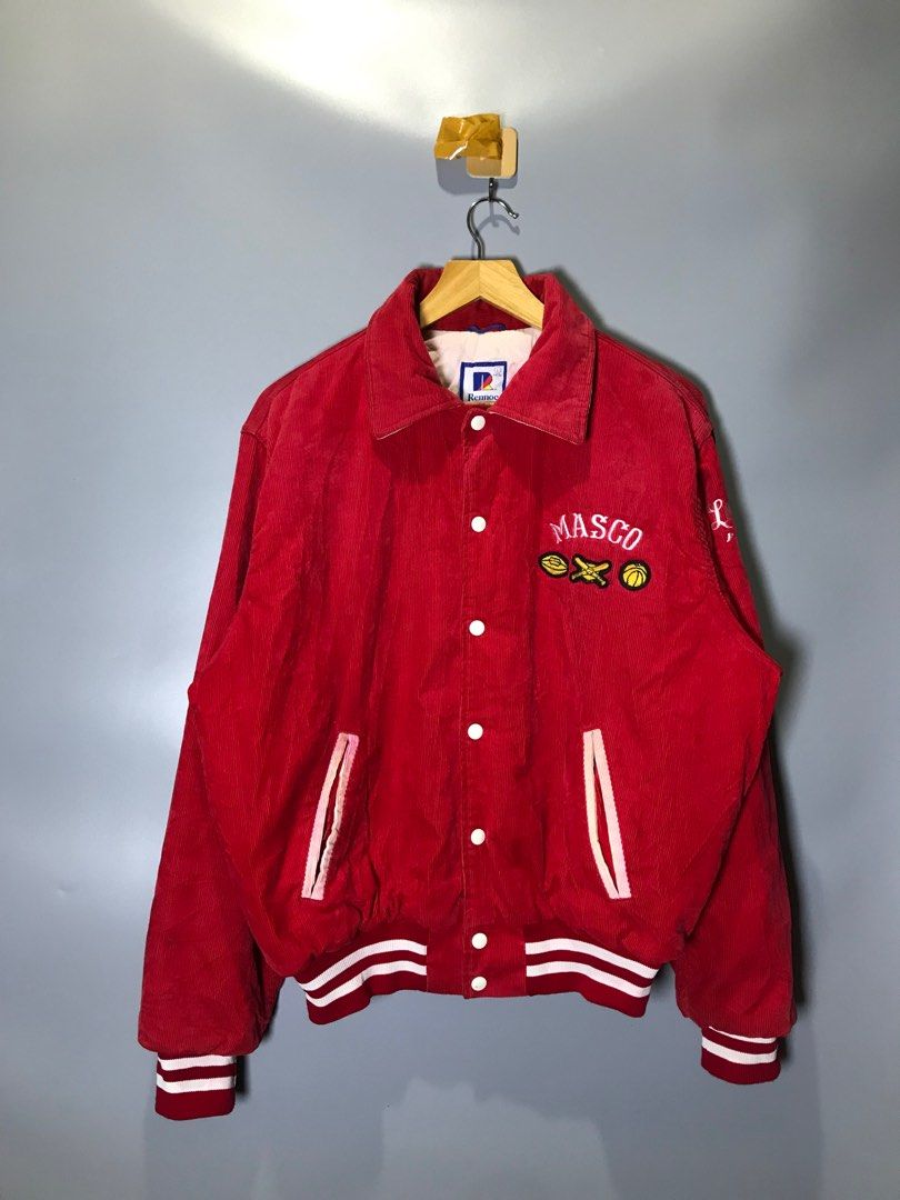 Vintage Corduroy Varsity Jacket Masconomet (Category: Coats, Jackets and Outerwear) located in Bacolod City. Submitted by fyceee (Listing ID 1442728760, Image 1). Description: Vintage Corduroy Masconomet (Varsity Jacket) - Size Large - Width 24 - Length 26 - Excellent - No Flaws 𝟭𝘀𝘁 𝘁𝗼 𝗽𝗮𝘆 𝗴𝗲𝘁𝘀 𝘁𝗵𝗲 𝗶𝘁𝗲𝗺 𝗣𝗮𝘆𝗺𝗲𝗻𝘁 Method: Gcash/Go Tyme Bank/BPI🧾 𝗦𝗵𝗶𝗽𝗽𝗶𝗻𝗴: J&T Express | Maxim 𝗟𝗼𝗰𝗮𝘁𝗶𝗼𝗻: Negros Occidental, 610