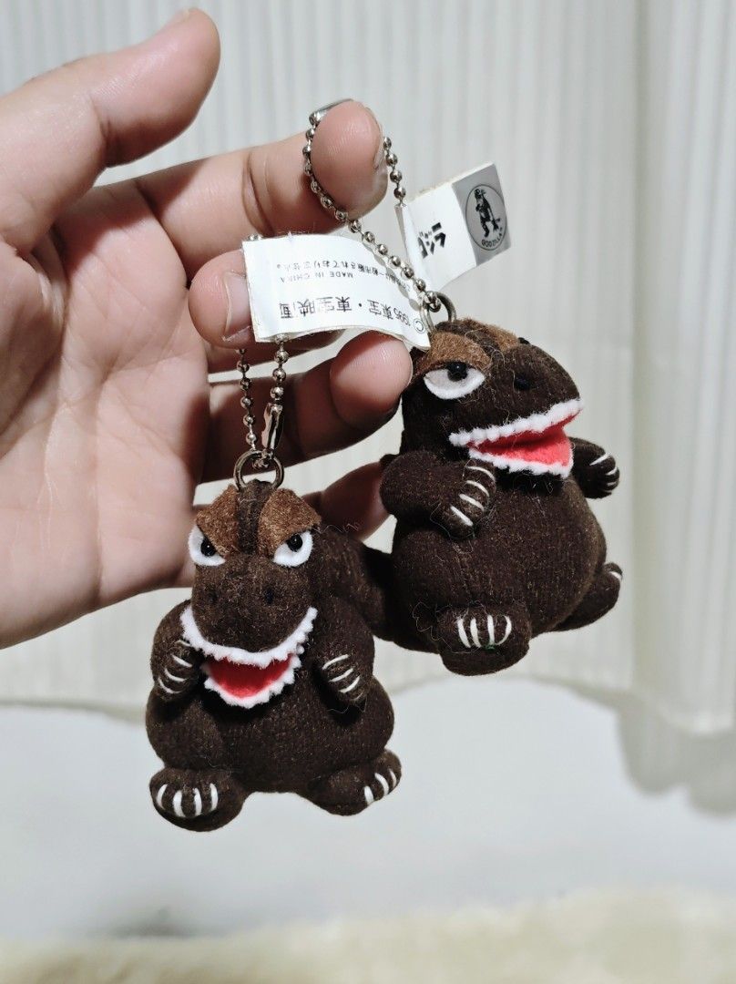 VINTAGE GODZILLA CHARMS (1995) (Category: Vintage Collectibles) located in Manila. Submitted by yourfavoritethings7 (Listing ID 1442578316, Image 1). Description: 500 php each..