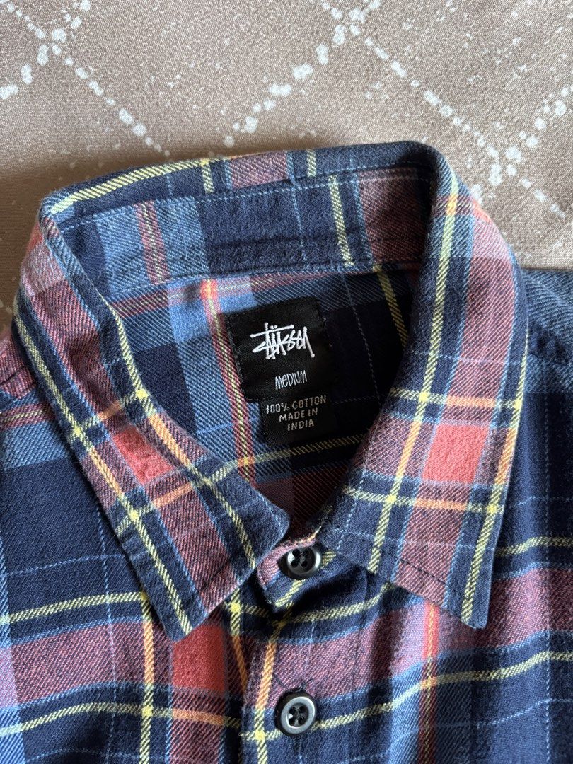 Vintage Stussy Flannel (Category: Tshirts & Polo Shirts ) located in Pasay City. Submitted by turnmyswagon (Listing ID 1442570109, Image 2). Description: vintage stussy flannel size medium on tag 21x28 no issues Php 1000 + sf.