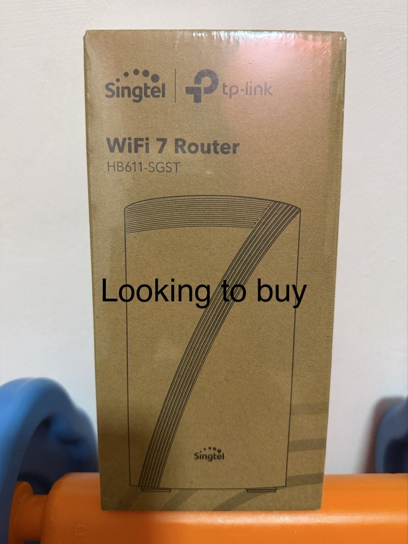 (want to buy) Singtel TP-Link WiFi 7 Router HB611-SGST