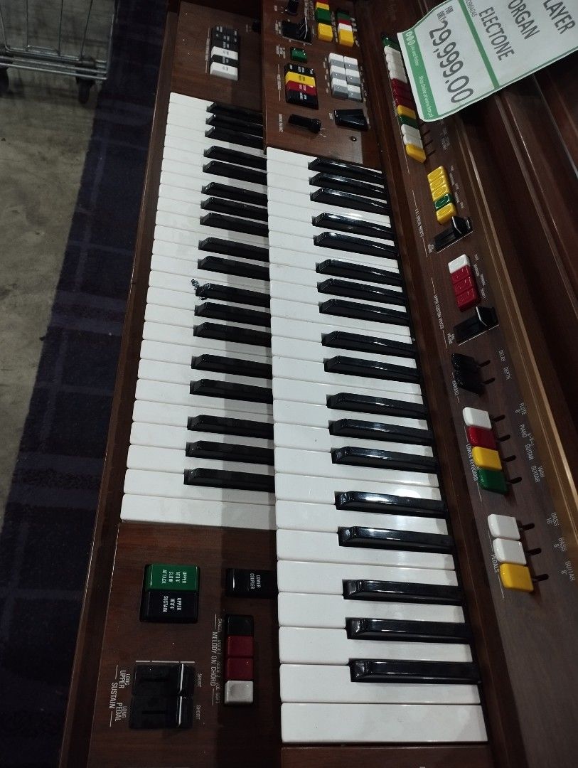YAMAHA DUAL LAYER ORGAN ELECTONE (Category: Musical Instruments) located in Caloocan City. Submitted by dhiony (Listing ID 1442644145, Image 2). Description: -YAMAHA DUAL LAYER ORGAN ELECTONE -WE ACCEPT CARD PAYMENT.
