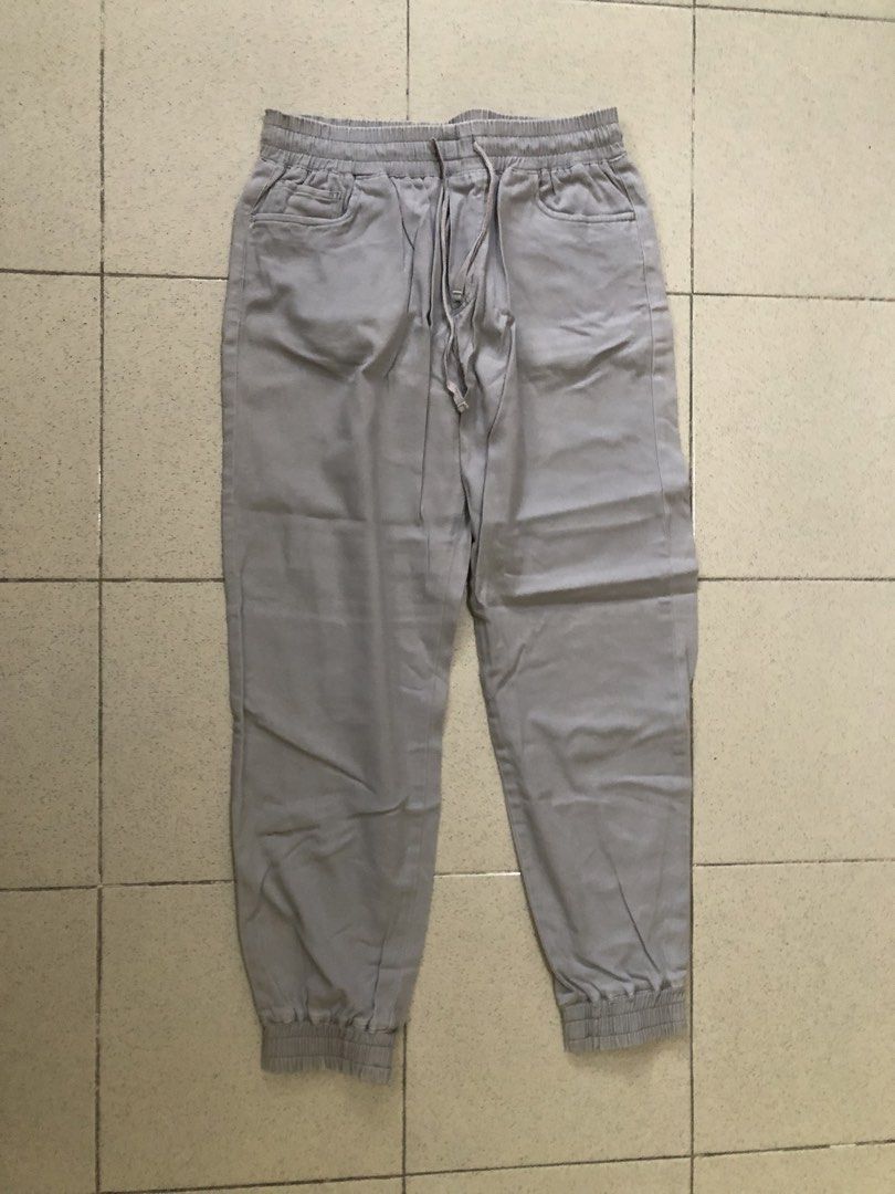 4-in-1 casual pants and skirts bundle (Category: Other Bottoms) located in Cainta. Submitted by mikeeturano (Listing ID 1442796516, Image 3). Description: Bundle of 4 casual wear pants and skirt ‼️ - Includes Brown wide-leg pants with white stripes, Grey joggers with elastic waist and cuffs, Long brown skirt with lace trim, Tan A-line skirt with button front - Best fits medium to large frames - Can send more pictures of each item upon request - R