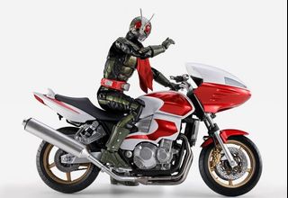 長谷川Hasegawa 1/12 川崎Kawasaki 雙缸賽道摩托車模型白紅塗裝[HA