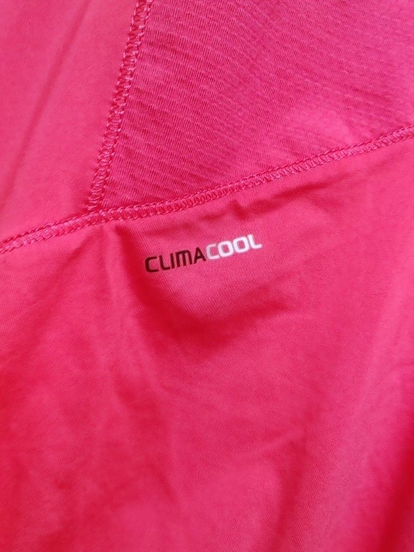 Adidas Climacool Pink Training Tank Top (Category: Activewear) located in Quezon City. Submitted by chph2nd (Listing ID 1442884677, Image 3). Description: size xl..