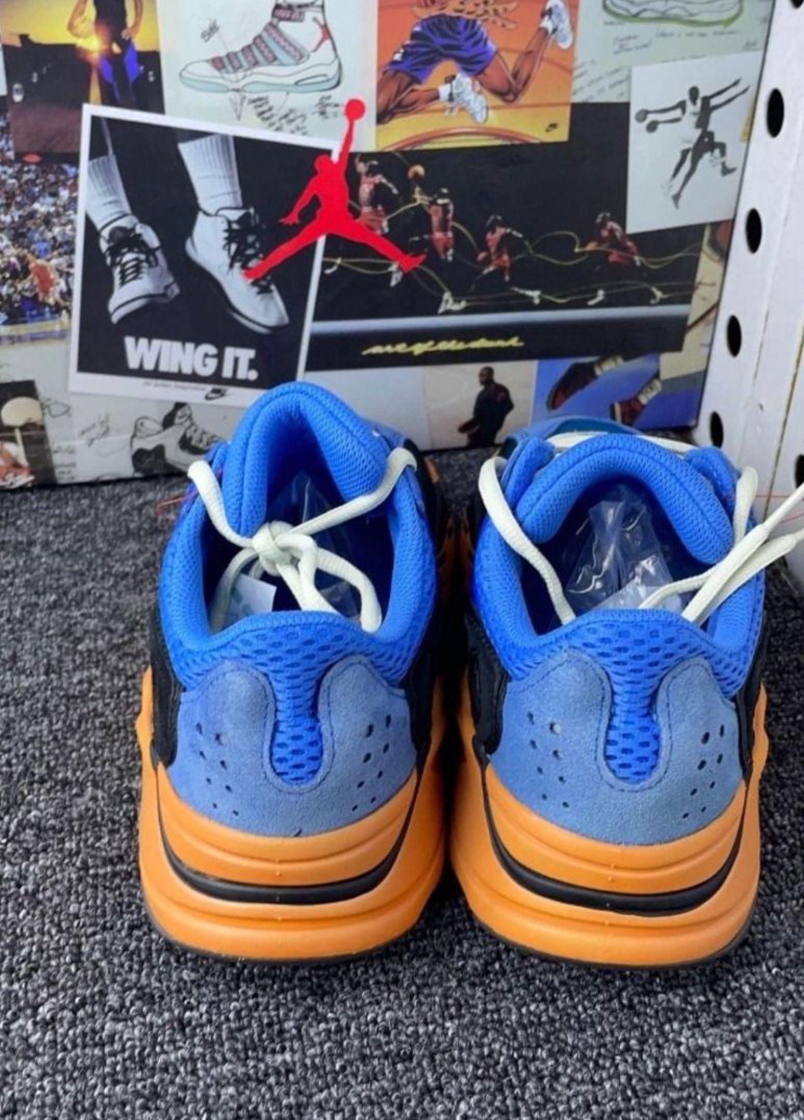 adidas originals Yeezy boost 700 Carbon Blue Dad Shoes Carbon Blue (Category: Sneakers) located in Singapore. Submitted by coolforestyy (Listing ID 1442924735, Image 3). Description: Q: Brand? A: Adidas Q: Model? A: adidas originals Yeezy boost 700 Carbon Blue Dad Shoes Carbon Blue Q: Condition? A: Brand New Q: Shipping? A: Free (J&T/Ninja Van) Q: Payment? A: Cash on delivery Q: How to confirm? A: Photos in ~3 days 🛒 Order with confidence.