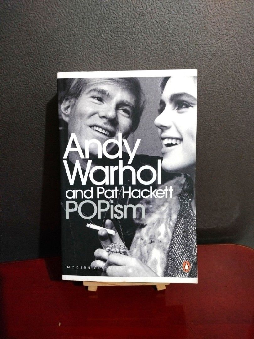 Andy Warhol and Pat Hackett POPism Penguin Modern Classics (Category: Storybooks) located in Paranaque City. Submitted by _libryan (Listing ID 1442854022, Image 1). Description: Paperback in like-new condition, with minor shelf wear. Payment first via GCash. Delivery via Grab, Lalamove, GGX, or LBC COP. SF will be shouldered by the buyer. . . . Preloved Books Booksale Booksale PH Nonfiction Memoir Culture Art.