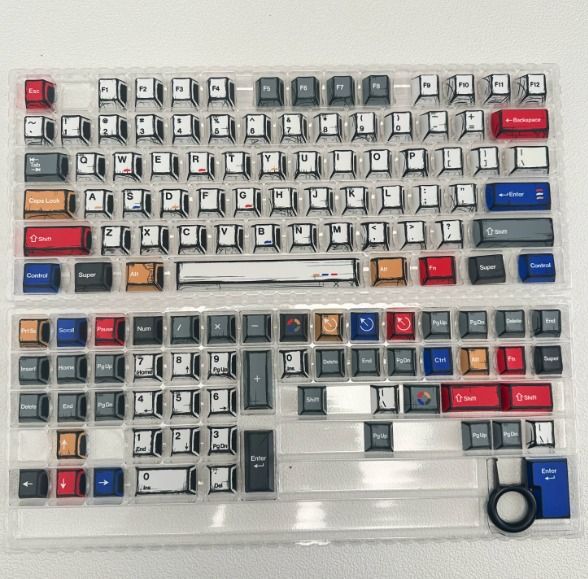 Anime Mecha Keycap Set 136 Keys477524401628784647