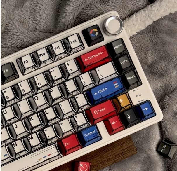 Anime Mecha Keycap Set 136 Keys477524401628784643