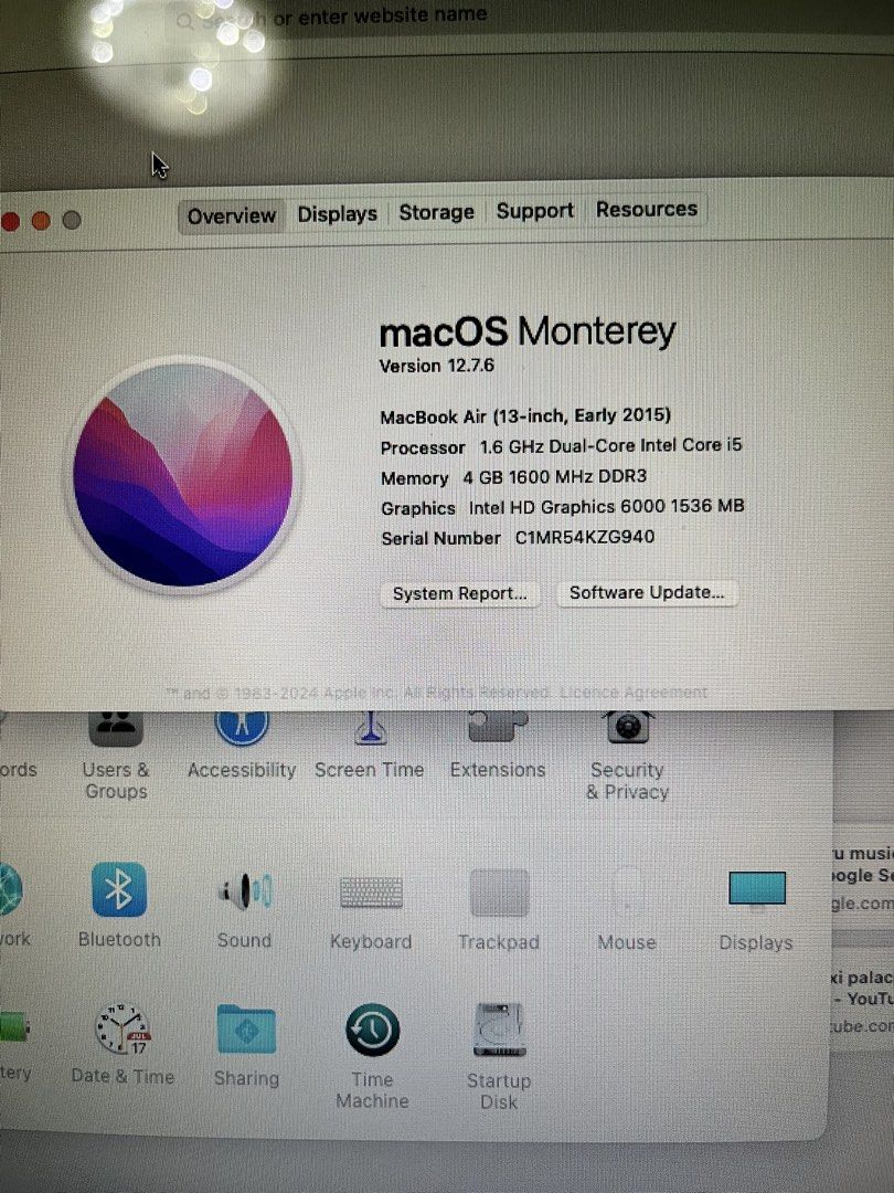 Apple MacBook Air 13-inch Early 2015