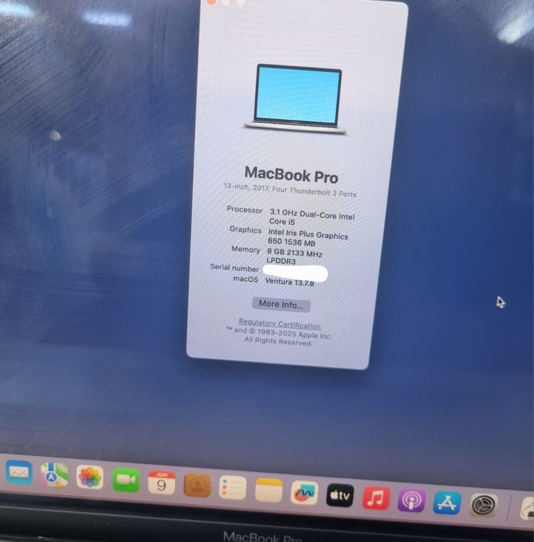 Apple MacBook Pro 13-inch 2017 Intel Core i5477539053800663042