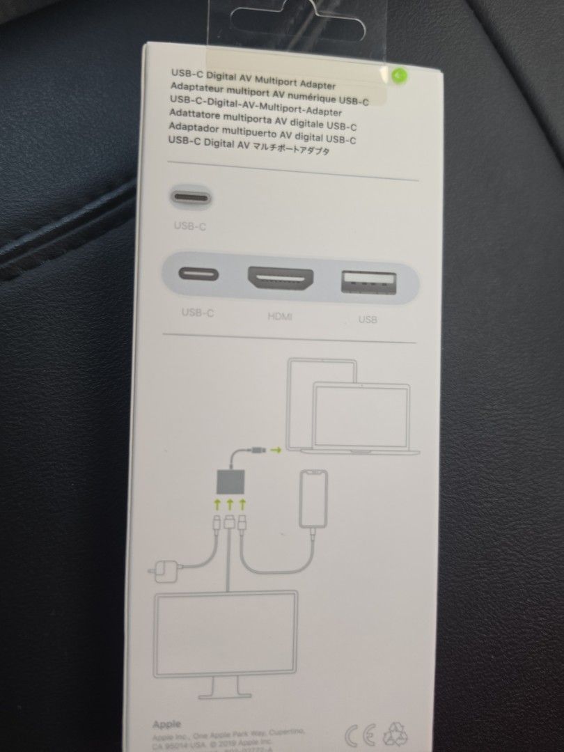 Apple USB-C to Digital AV Multiport Adapter477166904657192961