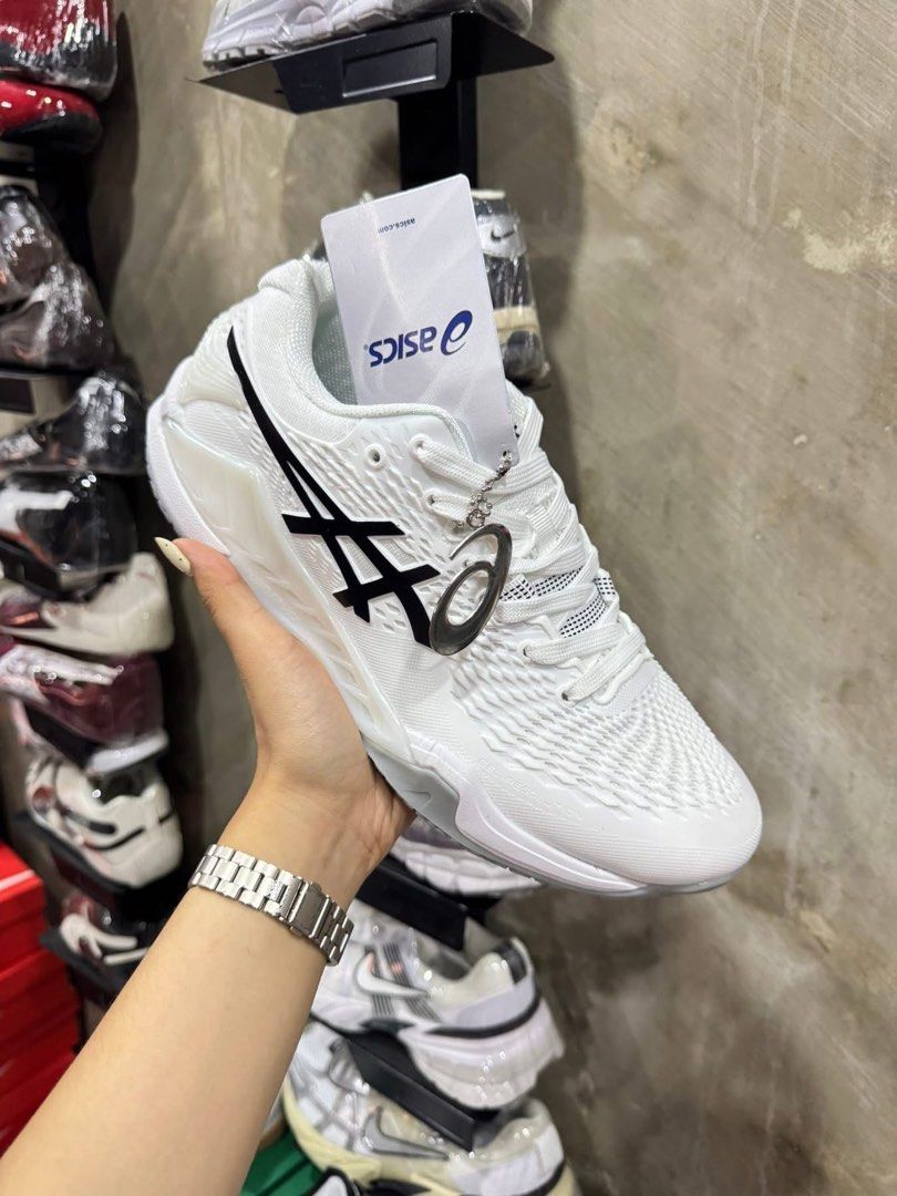 Asics Gel-Resolution 9 “White/Black” (Category: Sneakers) located in Manila. Submitted by YSABELLE_MARGARETTE (Listing ID 1442750180, Image 3). Description: size 41-45 available (men size) J&T COURIER NATIONWIDE OR LALAMOVE AROUND MANILA PAYMENT FIRST THRU GCASH! .