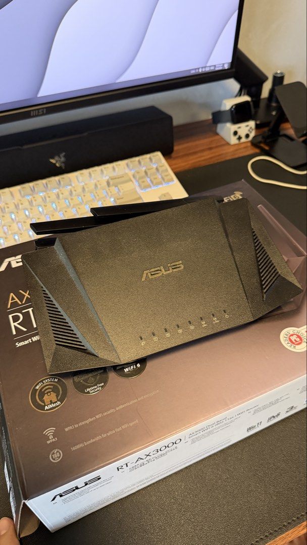 ASUS RT-AX3000 Dual Band WiFi 6 Router