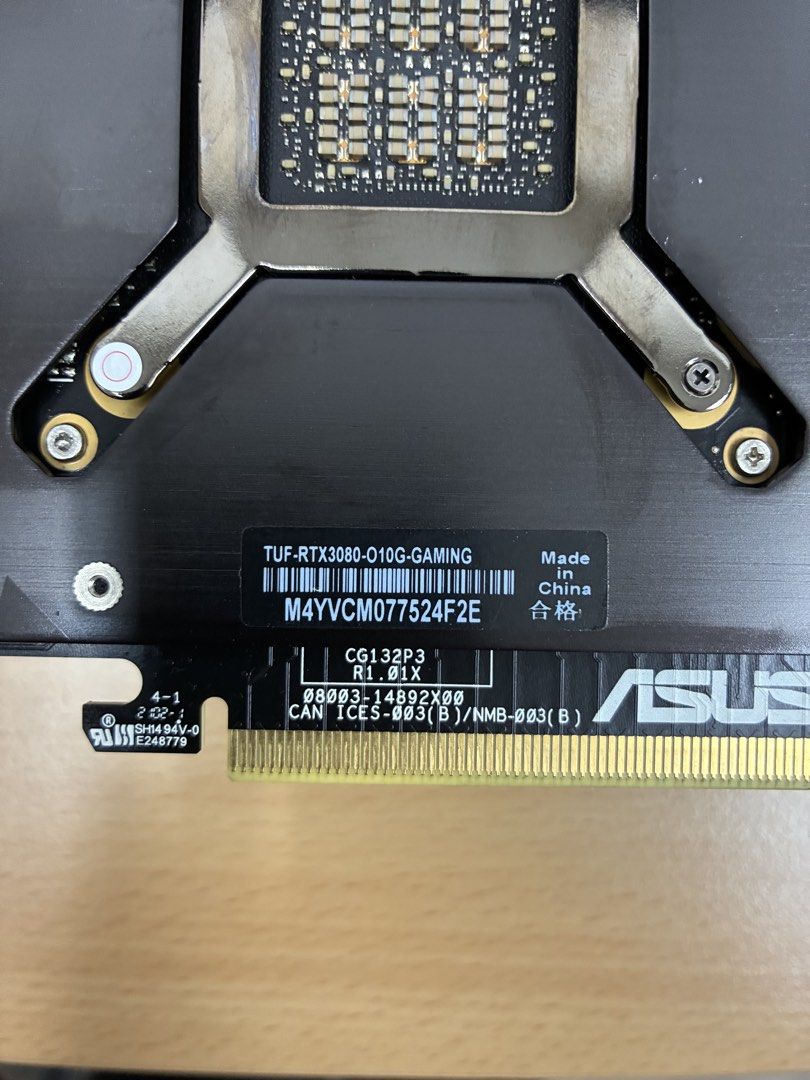 ASUS TUF 3080 10G477305623565445122