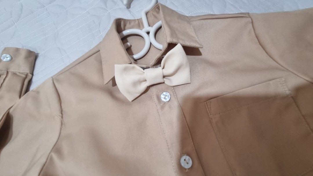 Baby boy suit 4-5y (Category: Babies & Kids Fashion) located in Santa Rosa. Submitted by ronalyn0321 (Listing ID 1442798540, Image 2). Description: Used for only 3 hours Soft fabric Can ship via J&t or LBC.
