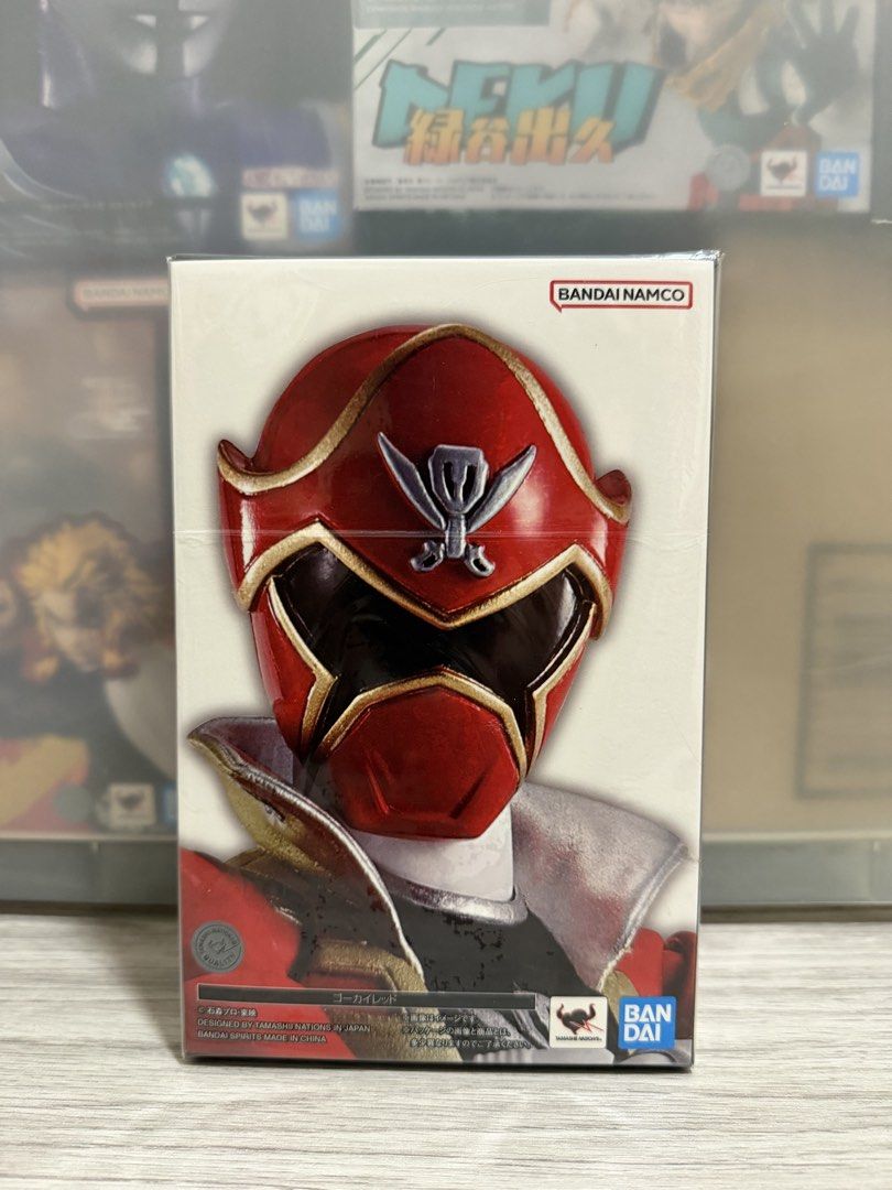 Bandai Tamashii Nations SHFiguarts Gokai Red Figure (Category: Toy Figures) located in Singapore. Submitted by kurodragneel (Listing ID 1442856530, Image 1). Description: - Brand New Bandai Tamashii Nations SHFiguarts Gokai Red action figure - Based on the show's character - Comes with accessories and display options - Ideal for collectors - Meeting location negotiable.