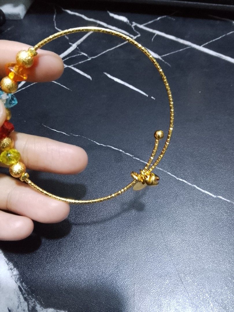 Bangle (Category: Bracelets) located in Manila. Submitted by hjlyn_ (Listing ID 1442911549, Image 3). Description: Colorful Bangle 🌟 Adjustable 🌟 Perfect for everyday use 🌟.