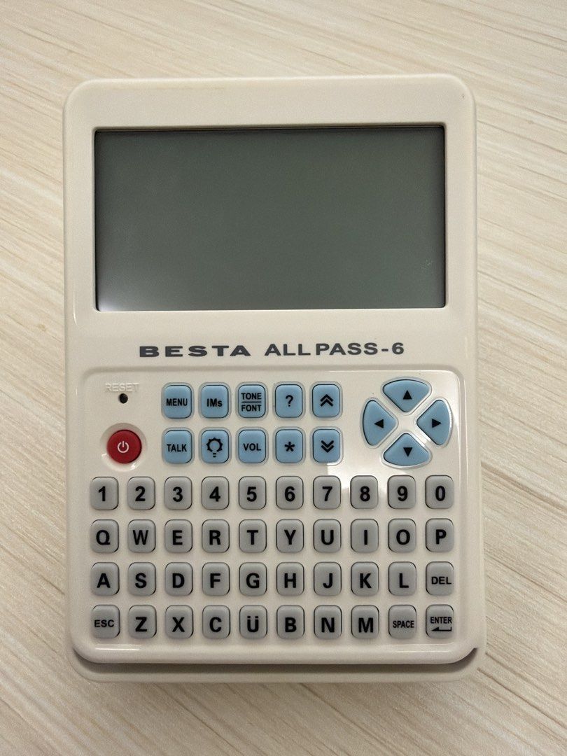 BESTA ALLPASS-6 e-Dictionary w Accessories477541802727198721