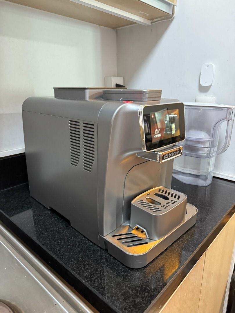 Bohcafe Coffee Machine with Touchscreen Display - commercial espresso machine (Category: Coffee Machines & Makers) located in Taguig. Submitted by ferrycat (Listing ID 1442773906, Image 2). Description: - Silver Bohcafe coffee machine - T6 - Touchscreen interface - Makes macchiato, flat white, and latte, cappuccino, espresso - Commercial / office use tag cloud Espresso Coffee Cappuccino Latte Americano Macchiato Cold Brew Pour Over French Press D