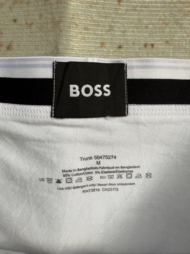 Boss trunks boxer short (Category: Underwear) located in Abulug. Submitted by jv1122 (Listing ID 1442823695, Image 3). Description: Boss boxer short no issues 28-34 waist.