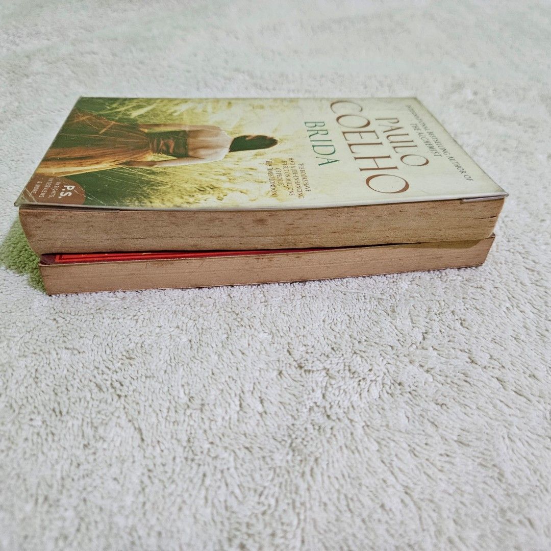 Brida and The Alchemist by Paulo Coelho bundle (Category: Storybooks) located in Malabon City. Submitted by nicolea_ (Listing ID 1442732337, Image 3). Description: Heavily used with flaws 40 each, 70 for both NOT A REPRINT.